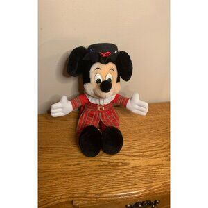 Vintage eurodisney mickey mouse Plush disneyland paris english beefeater